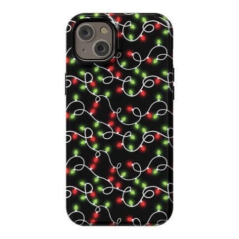 Christmas Lights Pattern Phone Case